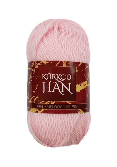 Kürkçü Han Boni %100 Akrilik Örgü İpi 35g 59m 4 Lü Paket Bebek Pe