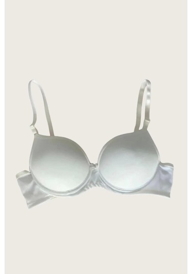 Mikro Kumaş İçi Boş Balenli Günlük Tek Desteksiz Sütyen Siyah