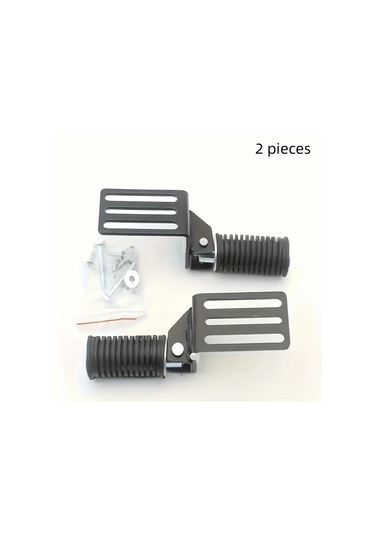 Dashanshop Siyah Evrensel Katlanır Abs Motosiklet Ayaklığı Dayanıklı Metal Yapı