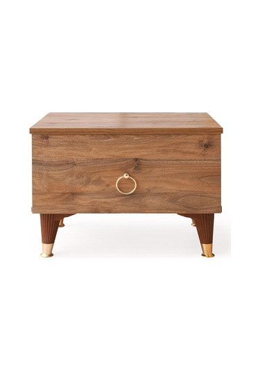 Cenevre Komodin Ceviz Kahverengi