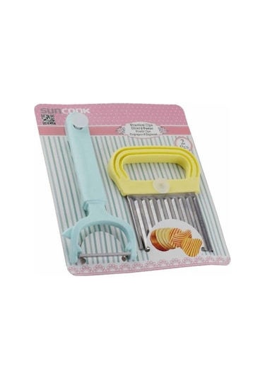 Sunplast Cips Doğrayıcı Soyacak Sc-2412 Mavi - Sarı