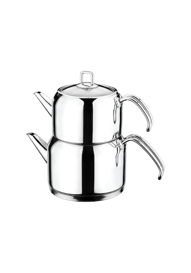 Evimsaray Çaydanlık Takımı Ece Orta Boy Gri