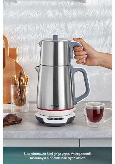 Homend Royaltea 1709H Konuşan Çay Makinesi