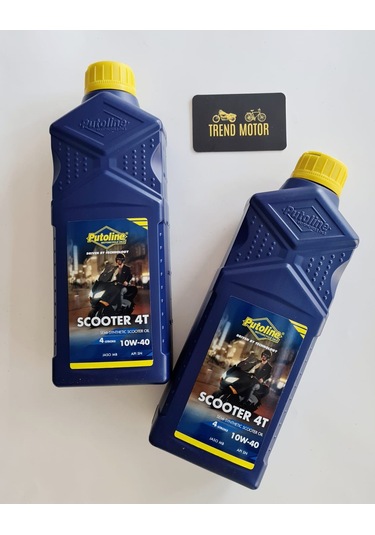 Putoline 4t 10w-40 2 Adet 1 Litre Scooter Motor Yağı