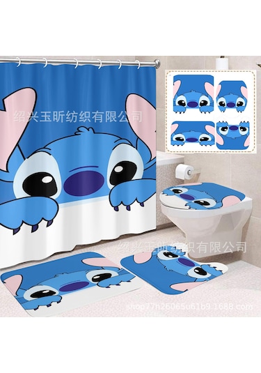 Lemestar Amerikan Stili Klasik Kumaş Banyo Perdeği - Su Geçirmez, Mantar Engellici, Kalın, 165x180 Cm, 360g - Günlük Kullanım İçin Pratik Ve Dayanıklı Diğer