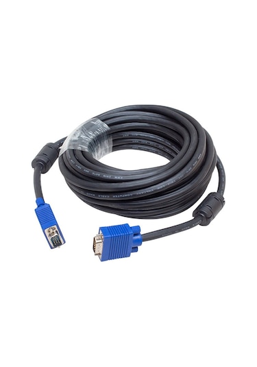 Vga Kablo 15 Pin 3+6 Erkek/erkek 5m Kutulu