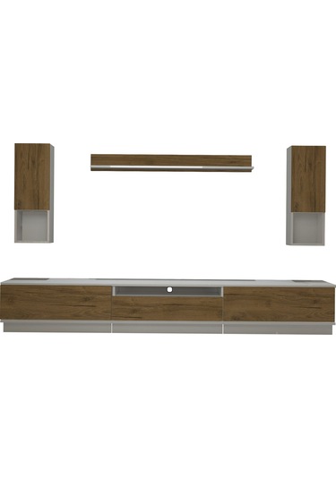 Decoraktiv Trendstyle 270das Mdf Tv Ünitesi Tv Sehpası Beyaz - Pera