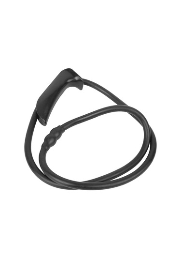 Aubyhe Lateks Gönüllü Okçuluk Egzersiz Aleti, El Kuvveti Geliştirici, Ergonomik Tutamaklı, Taşınabilir Outdoor Fitness Aracı, Siyah Siyah