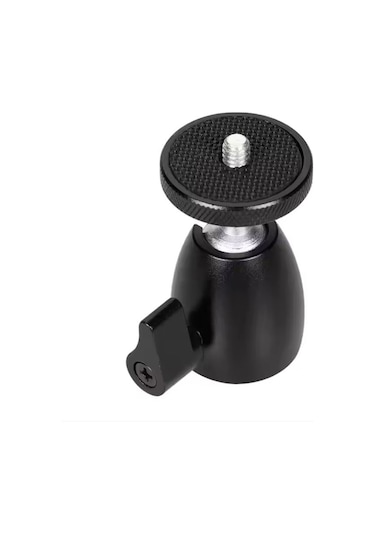 Ayex Ax-bh01 Mini Top Başlı Tripod Kafası Stabil Ve Esnek Açı Ayarlı Ball Head