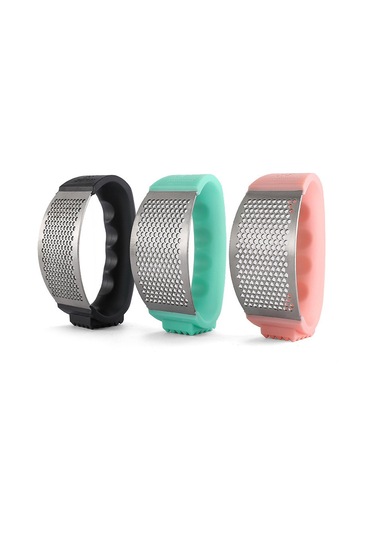 Springsun Evdeki Sarımsak İşleri İçin Çelik Materyalli Hızlı Sarımsak Ezici, Ezme Ve Soyma Seti Pembe Renkli Kutulu Paket Pembe