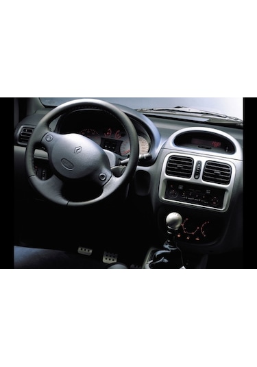 Clio 1-2 Orta Havalandırma Izgarası Siyah Sağ Sol Ta...