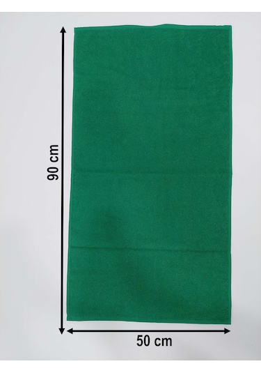 Berber Havlusu Sporcu Havlusu Yüz Havlusu Yeşil 50x90 Cm 3 Lü