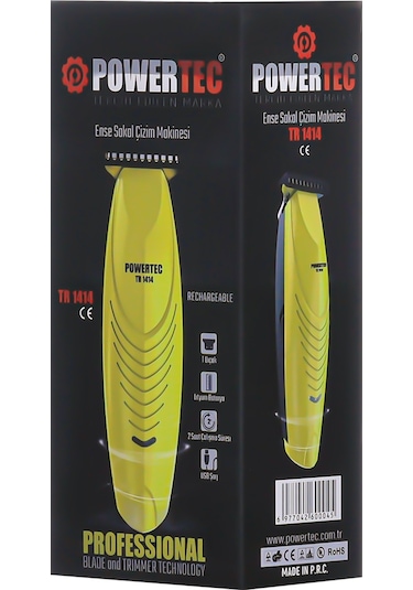 Powertec TR-1414 Sakal Tıraş Ense Makinesi