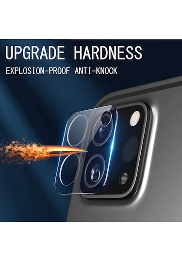 Apple Uyumlu iPad  Pro 11 / 12.9 2020 2021 Cam Kamera Lens Koruyucu