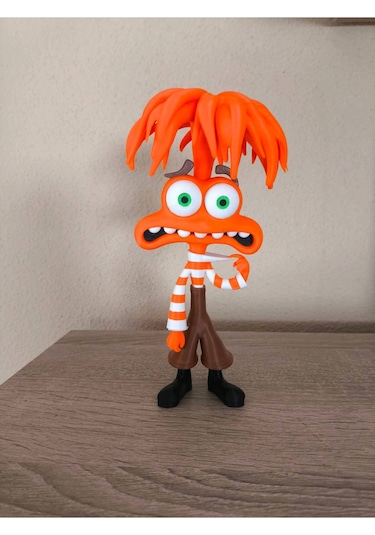 Ters Yüz Kaygı Anksiyete Anxiety Inside Out Karakter Figür