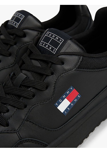 Tommy Hilfiger Erkek Sneaker Em0em01443bds Siyah