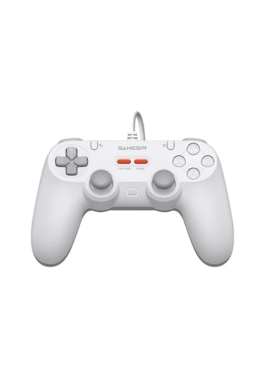 Elmpaly Gamesir Tegenaria Lite Beyaz Kablolu Oyun Kumandası Switch Android İos Uyumlu Pc Steam İçin 1000hz