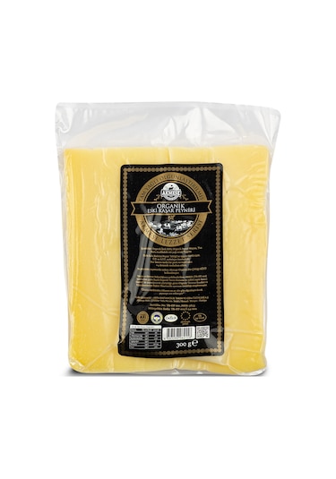 Organik Eski Kaşar Peyniri 300 Gr