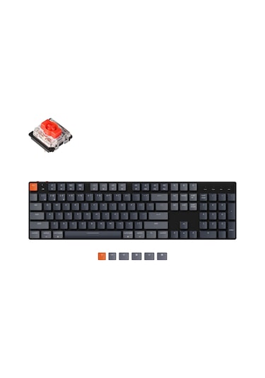 Keychron K5SE-E1 HotSwap RGB Optical Red Low Profile Kablosuz Mekanik Klavye
