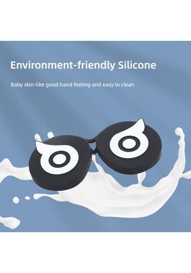 Pıco 4 Hifylux Pc-zf23 Baykuş Lens Koruyucu Toz Çizilmeye Vr Gözlük Silikon Kılıf Beyaz