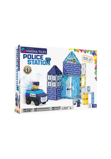 Magna-tıles - Police Station - 35 Parça