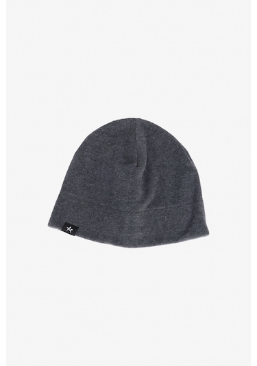 AC&Co / Altınyıldız Classics Erkek Antrasit-melanj Polar Bere Boyunluk Eldiven Set