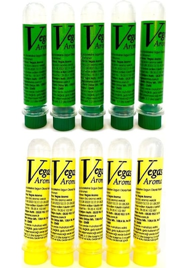 Vegas Aroma Anason Yağı Yaş Üzüm 10 x 3 ML