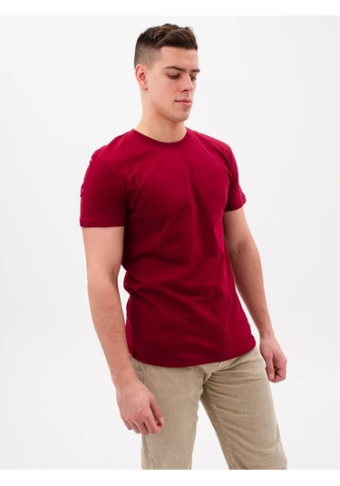 Grace Pamuklu 3'lü Set Temel Düz Renkli Tişört 212422195 Hardal Rengi