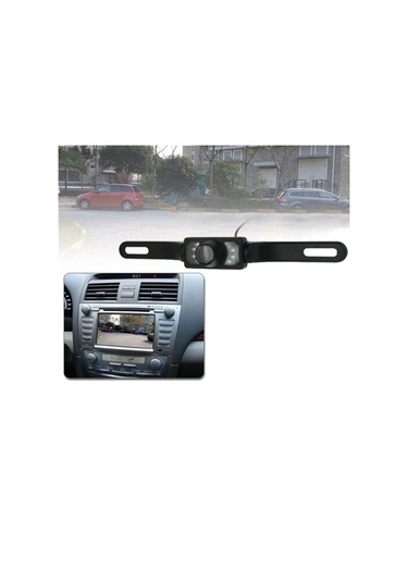 Sones Led Ir Kızılötesi Su Geçirmez Gece Görüş Plaka Çerçevesi Ölçek Plakalı Arka Görüş 140 Derece Siyah