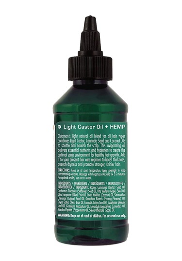 Clubman Pinaud Light Castor Oil + Hemp Saç Bakım Yağı 118 ML