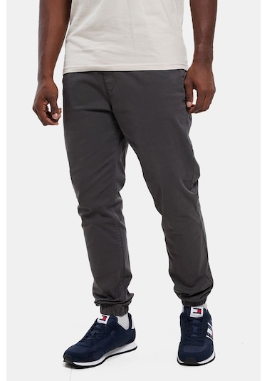 Tommy Hilfiger Erkek Tjm Austin Jogger Pantolon - Gri Washed Black