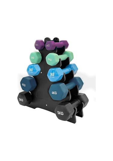 Xtr Fitness Vinyl Neoprene Dambıl 1 Kg X 2 Adet Mor