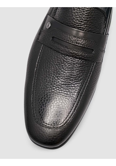 Cabani Hakiki Deri Siyah Loafer Erkek Ayakkabı Siyah Cabani Hakiki Deri Siyah Loafer Erkek Ayakkabı Siyah