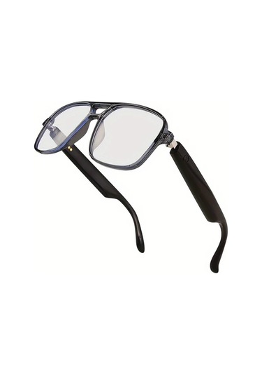 Honeybeeshop Lıfebee Siyah Akıllı Ses Gözlük Dokunmatik Kontrol Kablosuz Kulaklık Mikrofon Usb Şarj Eller Serbest Aramalar Sesli Asistan Uyumlu