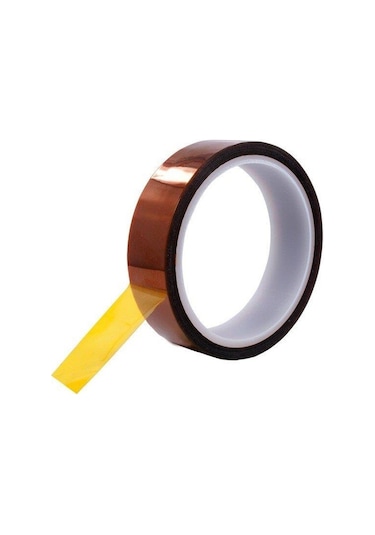 Kapton Tape Yanmaz Bant 15 Mm 30 Metre