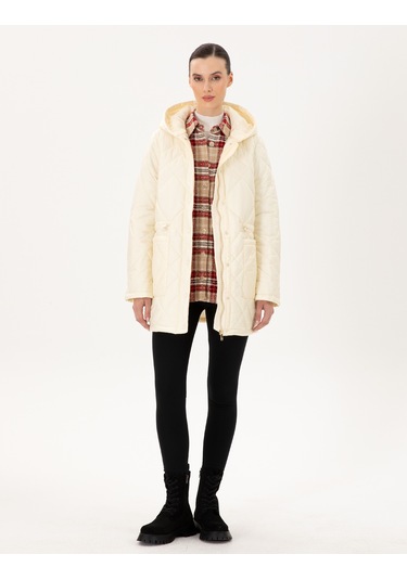 Pierre Cardin Kadın Ekru Kaban 50296080-vr019 Ekru