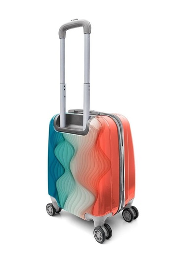 Coral High Minik Boy Çocuk Valizi Renkli Desenli 16762