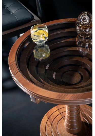 Galaxy Yan Sehpa Koltuk Sehpası Cam Sehpa