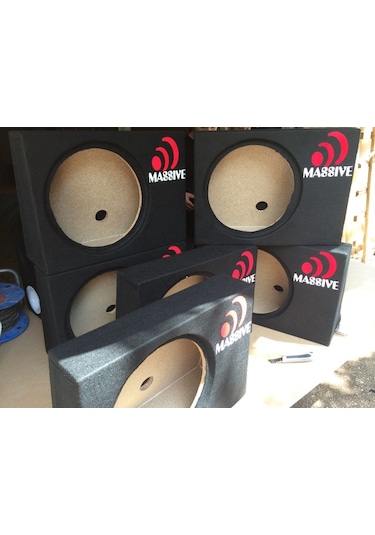 Boş Kabin Subwoofer 30 Cm 20 Cm 25 Cm Kabinler  Portlu