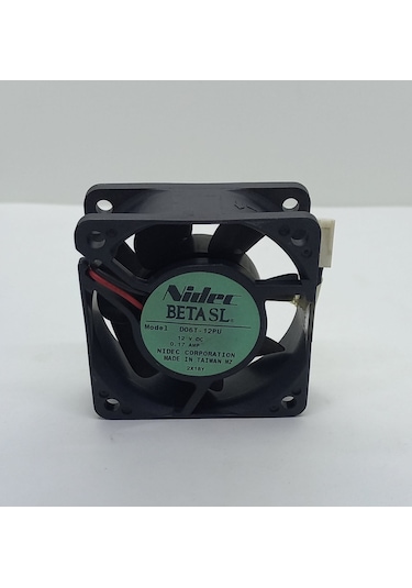 60 Mm X 60 Mm X 25 Mm 12 Volt Nıdec