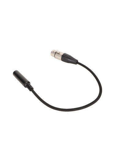 Youtek 6.35mm Dişi Xlr Dişi Adaptör Kablosu - Mikrofon Ve Ses Ekipmanı Bağlantısı İçin Dengeleyici Ve Kararlı Transmisyon