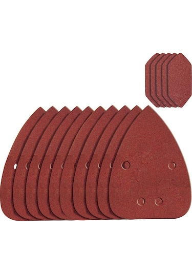 Worx Wa2069 140x90 MM 80 120 240 Kum 18 Adet Cırtlı Universal Mouse Zımpara Kağıdı