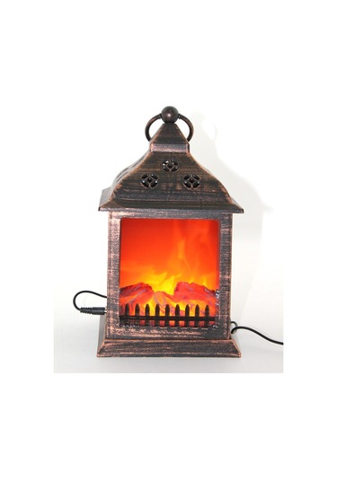 River World Ledli Lamba B Şömine Model