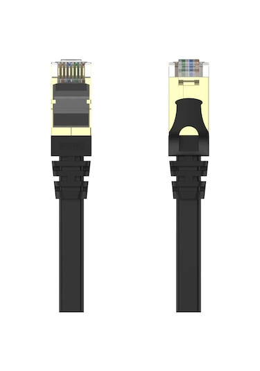 Unıtek Cat7 Patch Kablo 1mt Flat C1897bk-1m