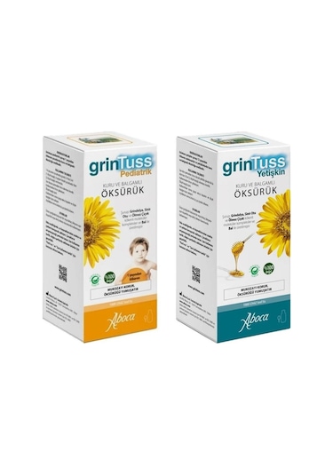 Grintuss Yetişkin Şurup 128 G + Pediatrik Şurup 128 G