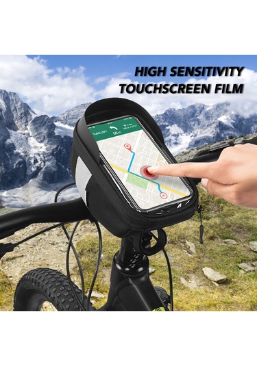 Padalink "pratik Bisiklet Çantası - Gece Görünürlüğü, Telefon Tutucu Ve Su Geçirmez" Çok Renkli