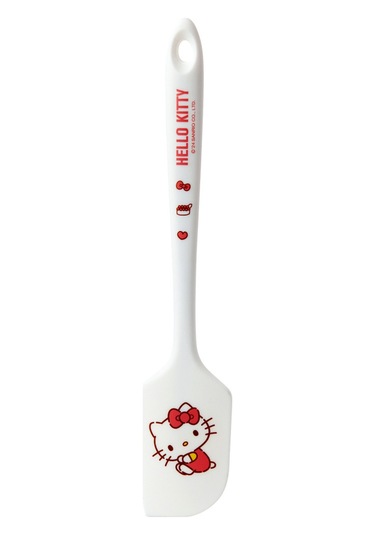 Youtek Sanrio Lisanslı Kek Krema Spatula - Isı Dayanıklı Silikon - Karıştırma, Yayma, Pişirme Aracı Beyaz Kt 5.5x28cm Diğer