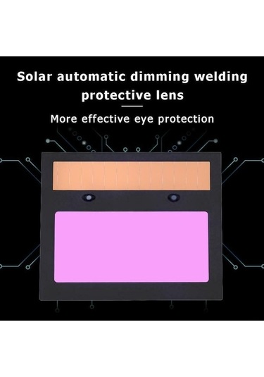 Xianwen Güneş Otomatik Kararan Gölgeleme Kaynak Filtresi Lens
