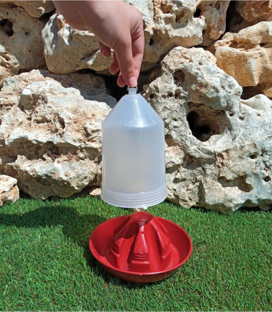 2 Li Set 0,75 Lt Suluk 0,75 Kg Yemlik Tavuk Yemliği Tavuk Suluğu Civciv Yemliği Civciv Suluğu