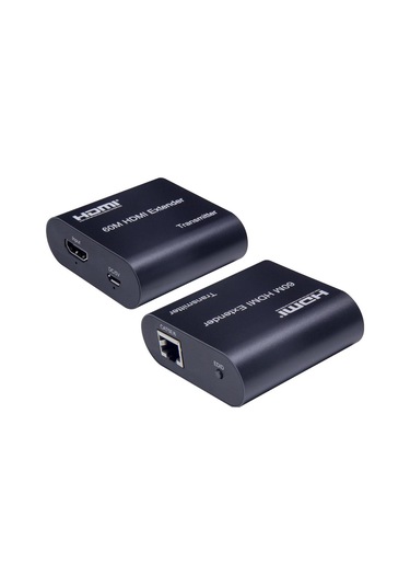Gplus FHD6014 60 M Full HD HDMI Extender TX RX Cat6 Ethernet Alıcı Verici
